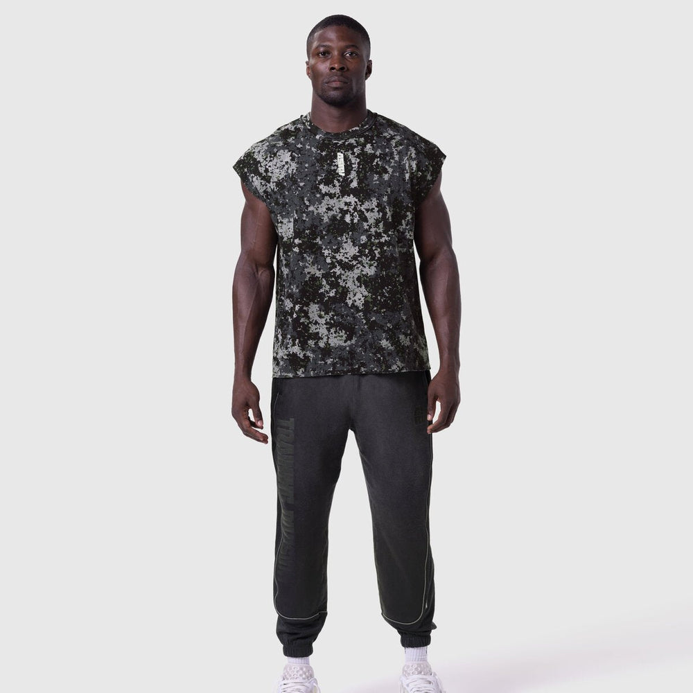 1115. Tech Essential™ Cap Shoulder Cutoff - Pixel Camo