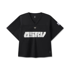 1111. Ion-Mesh™ Crop Jersey - Black