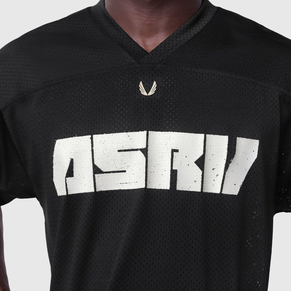 1111. Ion-Mesh™ Crop Jersey - Black