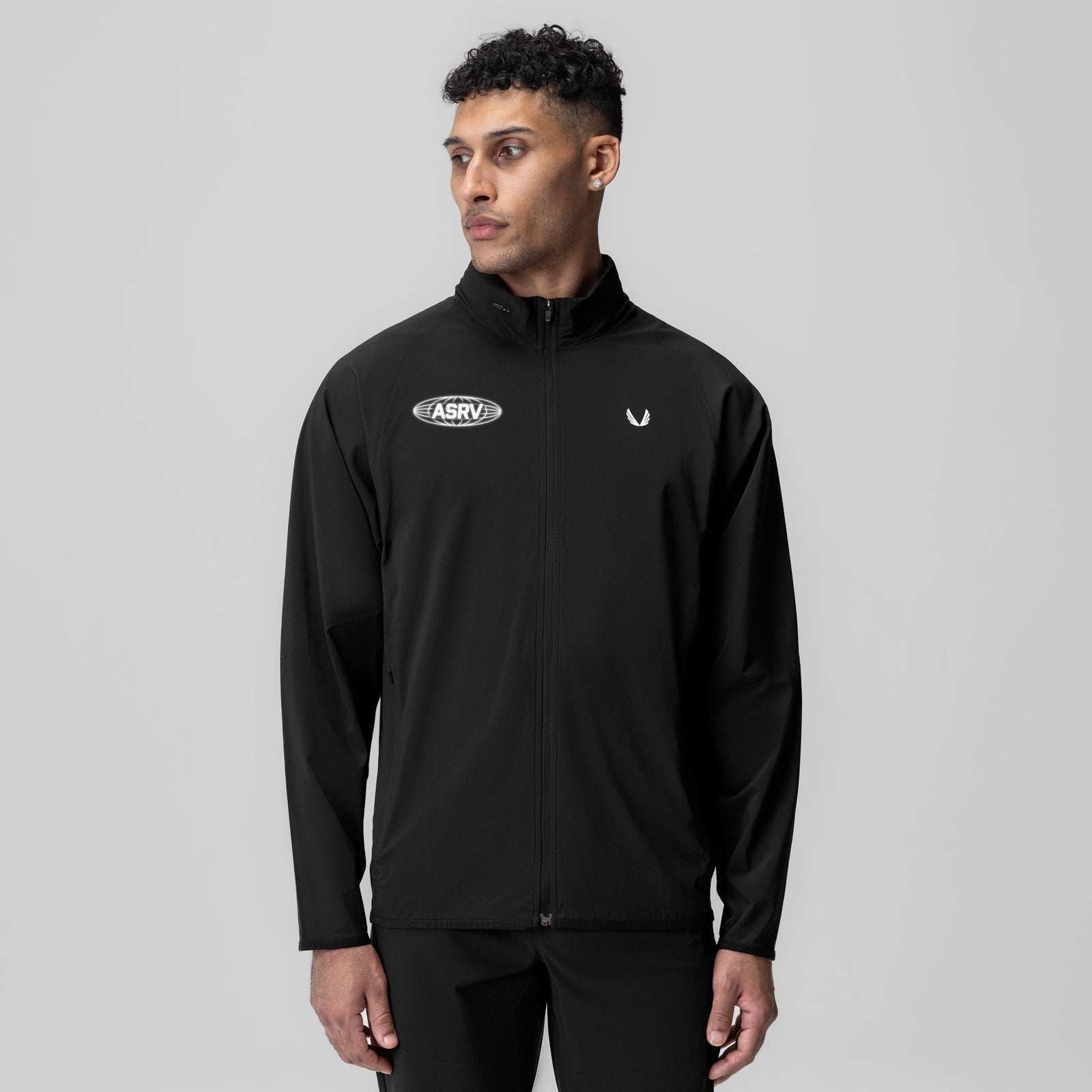 1018. Aerotex™ Weather-Ready Bonded Windbreaker - Black "Global"