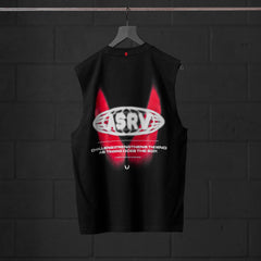 0807. Tech Essential™ Relaxed Cutoff - Black "Ghost Runner"