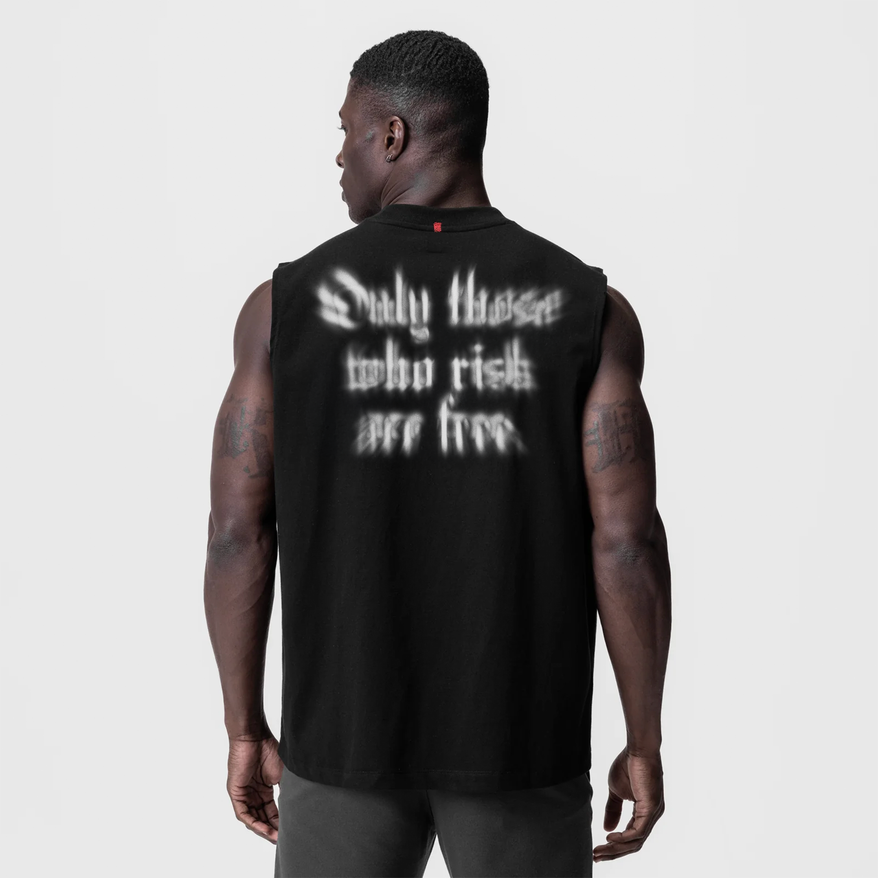 0807. Tech Essential™ Relaxed Cutoff - Black "Chaos Theory"