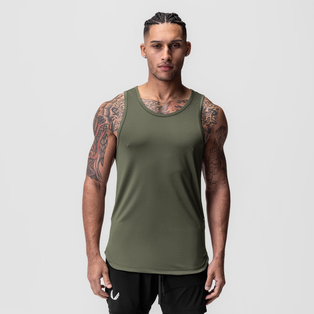 0830. AeroSilver® Tank Top - Olive