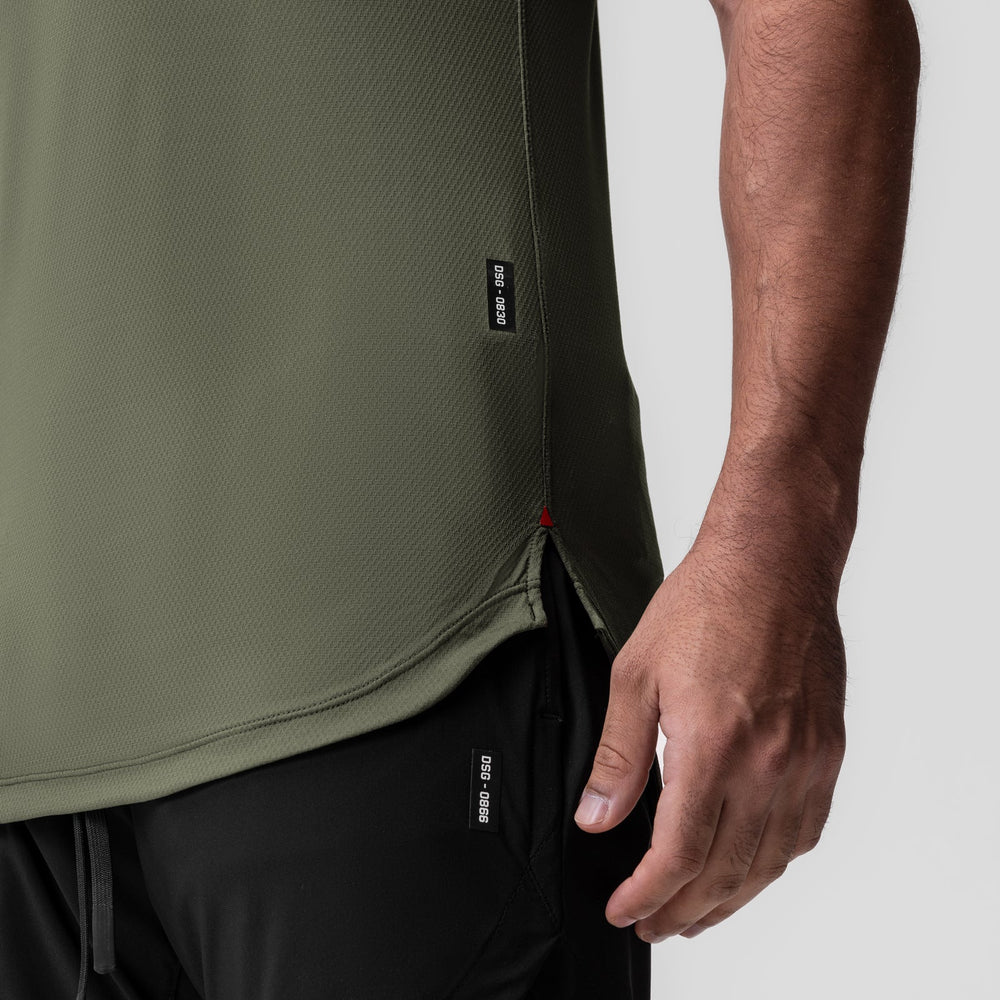 0830. AeroSilver® Tank Top - Olive