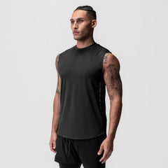 0757. AeroSilver® Cutoff Tank - Black "OTWR"