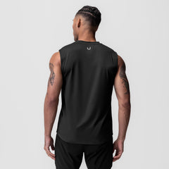 0757. AeroSilver® Cutoff Tank - Black "OTWR"
