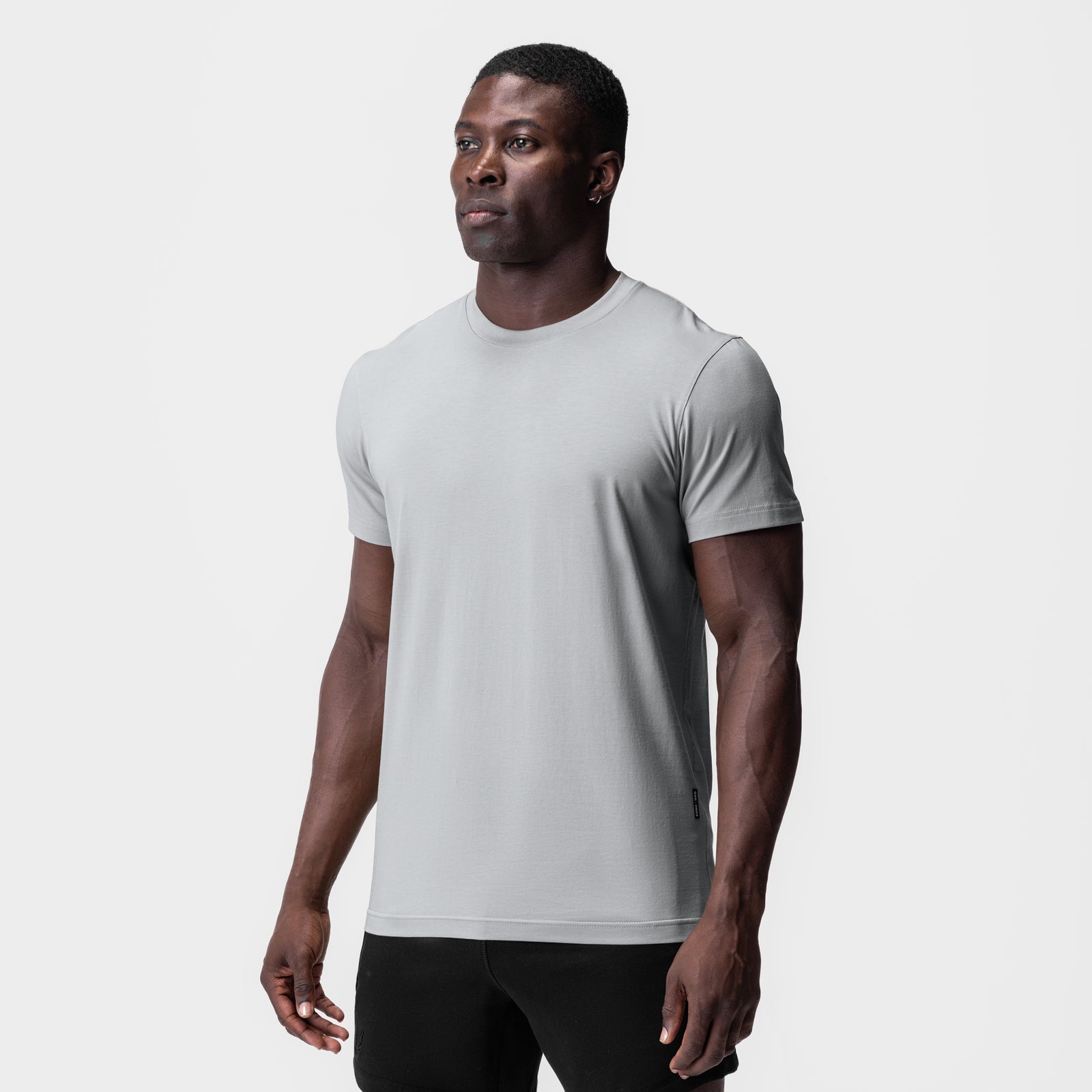 0923. Supima® Essential Tee - Slate Grey