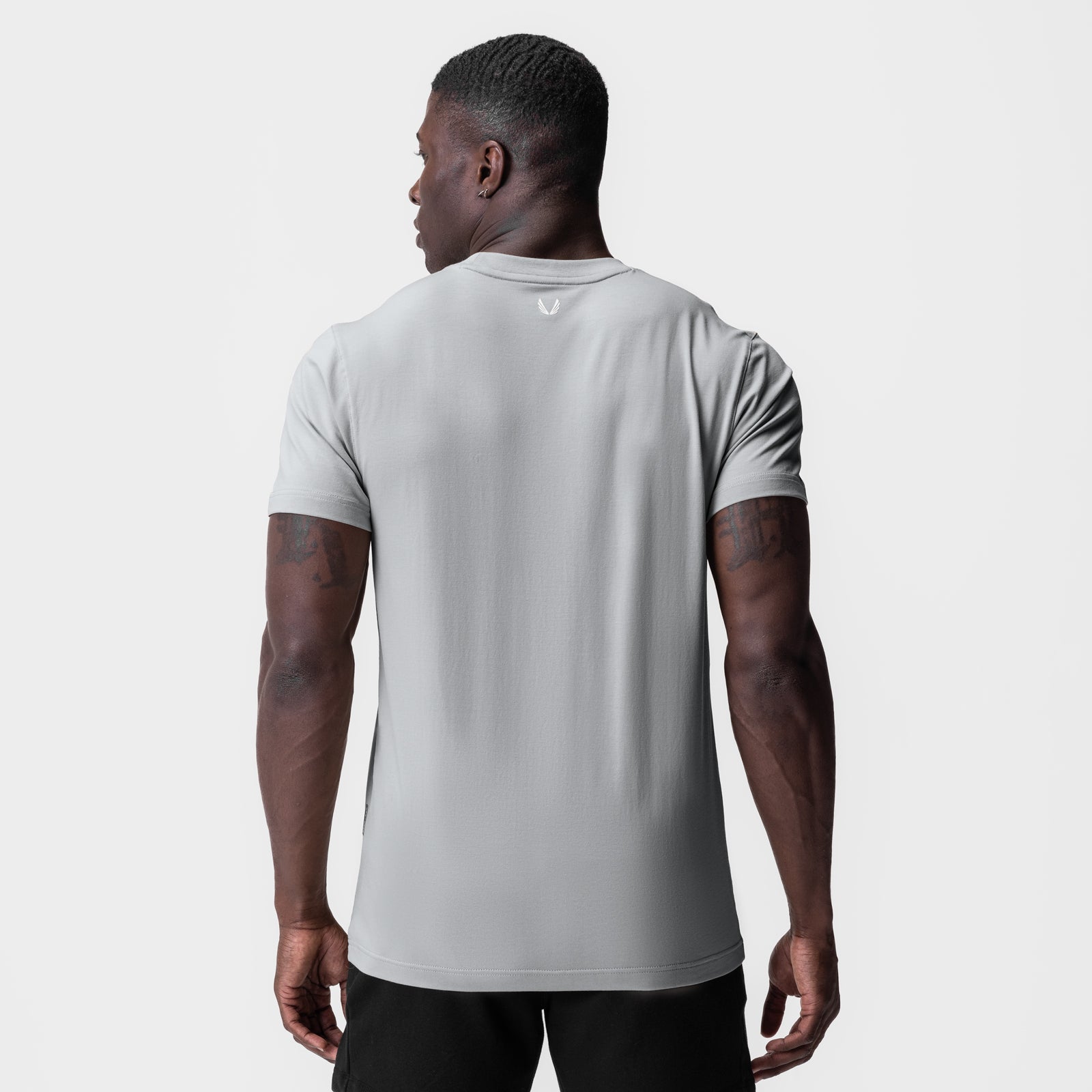 0923. Supima® Essential Tee - Slate Grey
