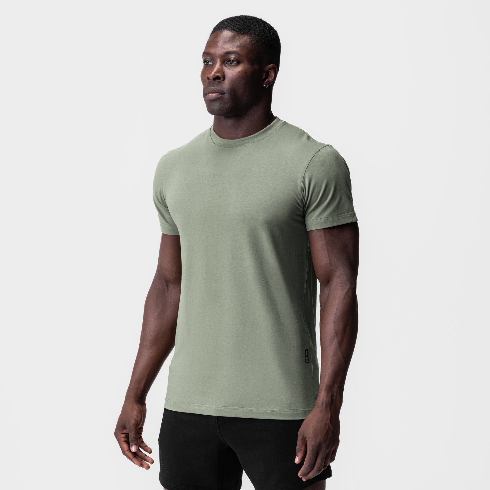 0923. Supima® Essential Tee - Sage