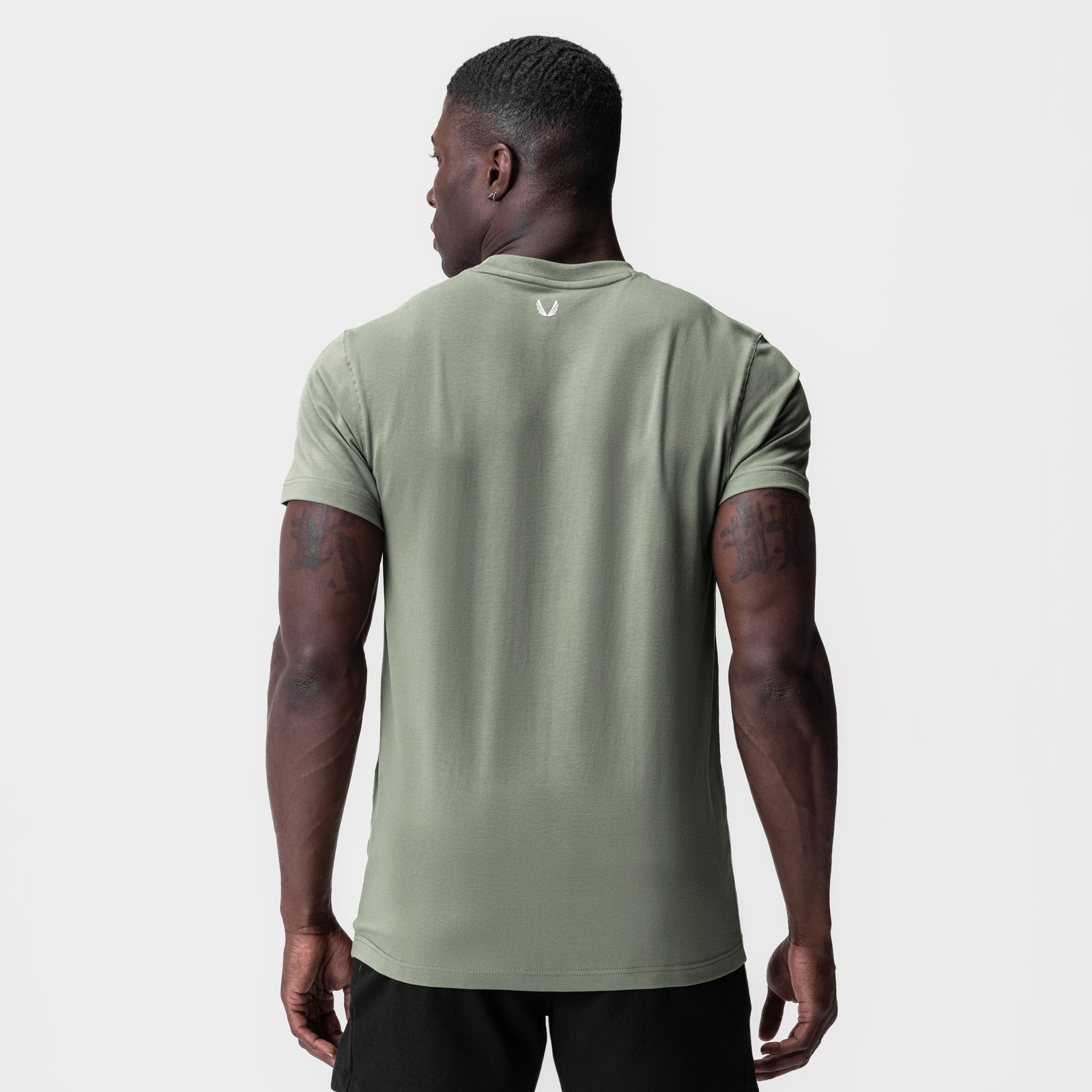 0923. Supima® Essential Tee - Sage