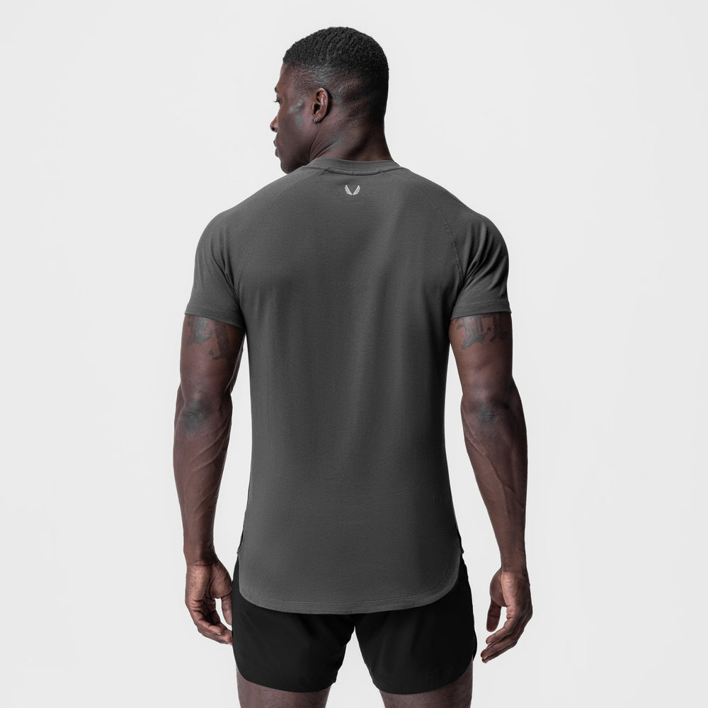0767. Supima® Established Tee - Space Grey