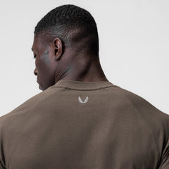 0767. Supima® Established Tee - Deep Taupe