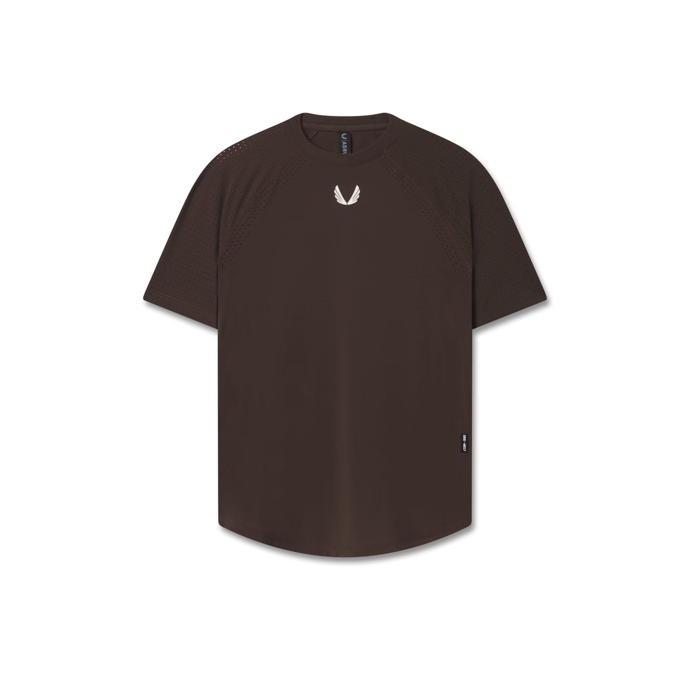 W017. Laser-Vent™ Established Tee - Dark Earth