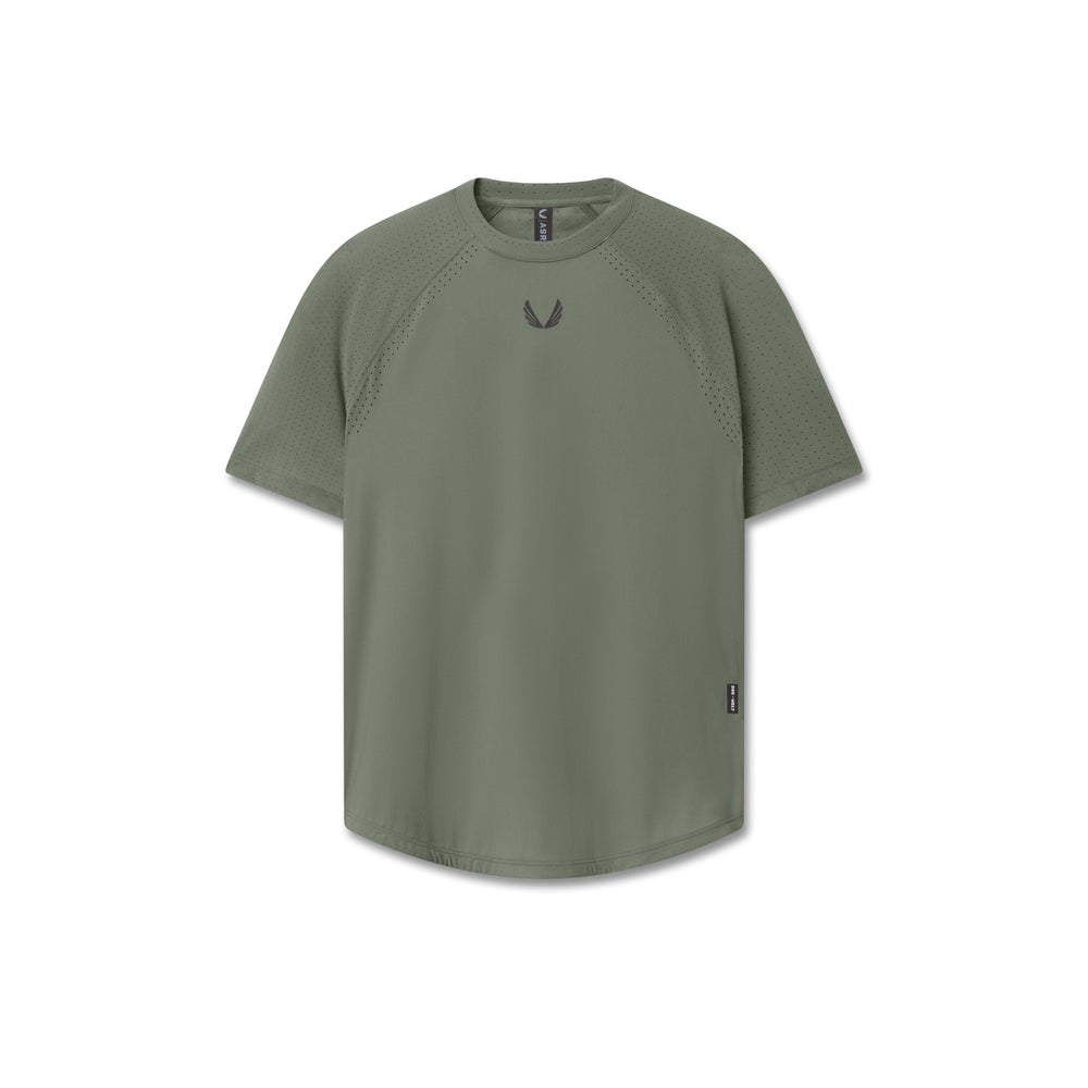 W017. Laser-Vent™ Established Tee - Sage