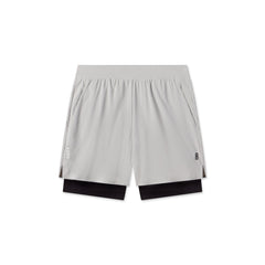 1028. Aerotex™ Bonded 7" Liner Short - Slate Grey