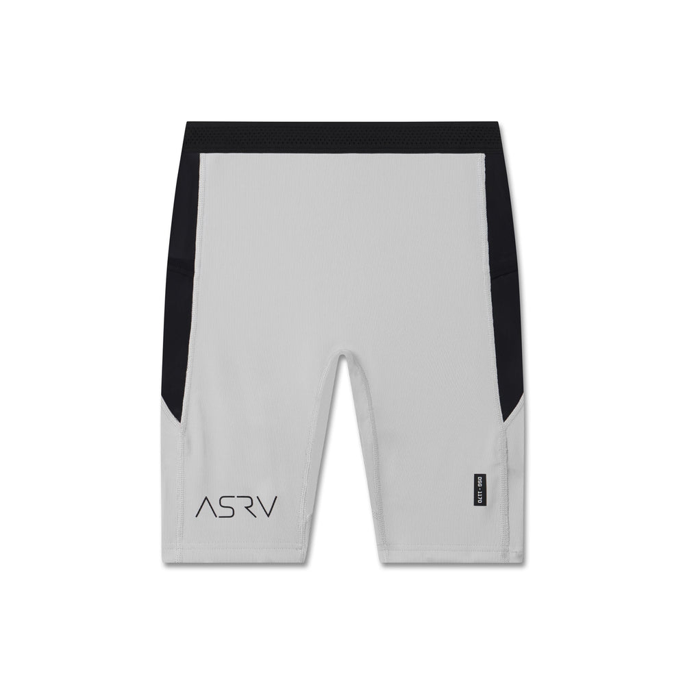1170. Lycra® Ribbed Run Half-Tight - Slate Grey