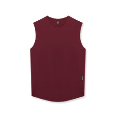 0757. AeroSilver® Cutoff Tank - Crimson