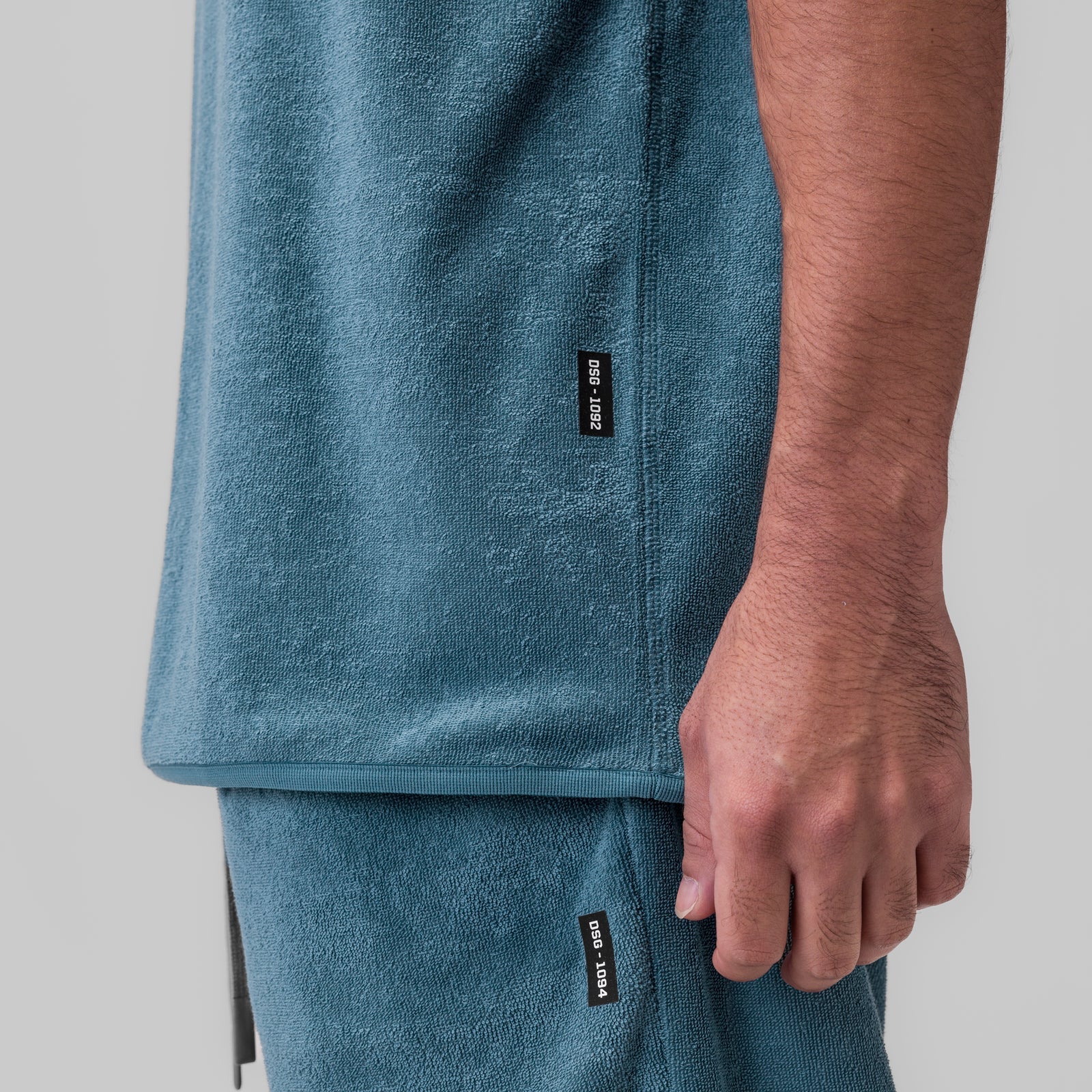 1092. Towel Terry Cutoff - Storm