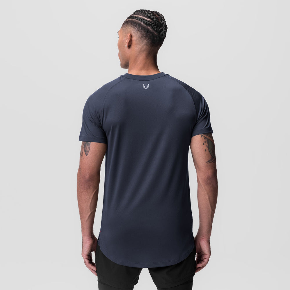 0660. AeroSilver® Established Tee - Navy