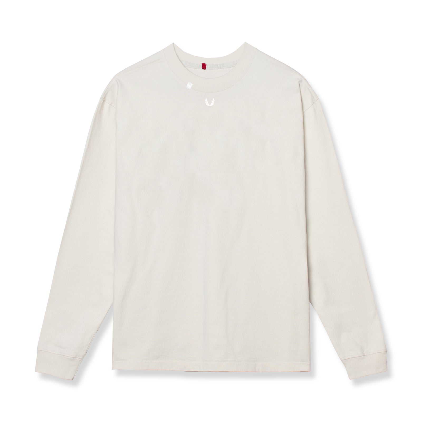 0851. Tech Essential™ Relaxed Long Sleeve - Stone/White "OTWR"