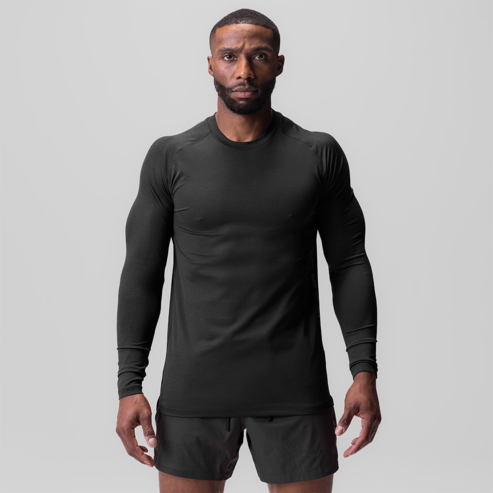 0832. 3D-Lite® 2.0 Fitted Long Sleeve - Black "OTWR"