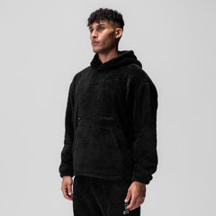 0553. Sherpa Recovery Hoodie - Black/White