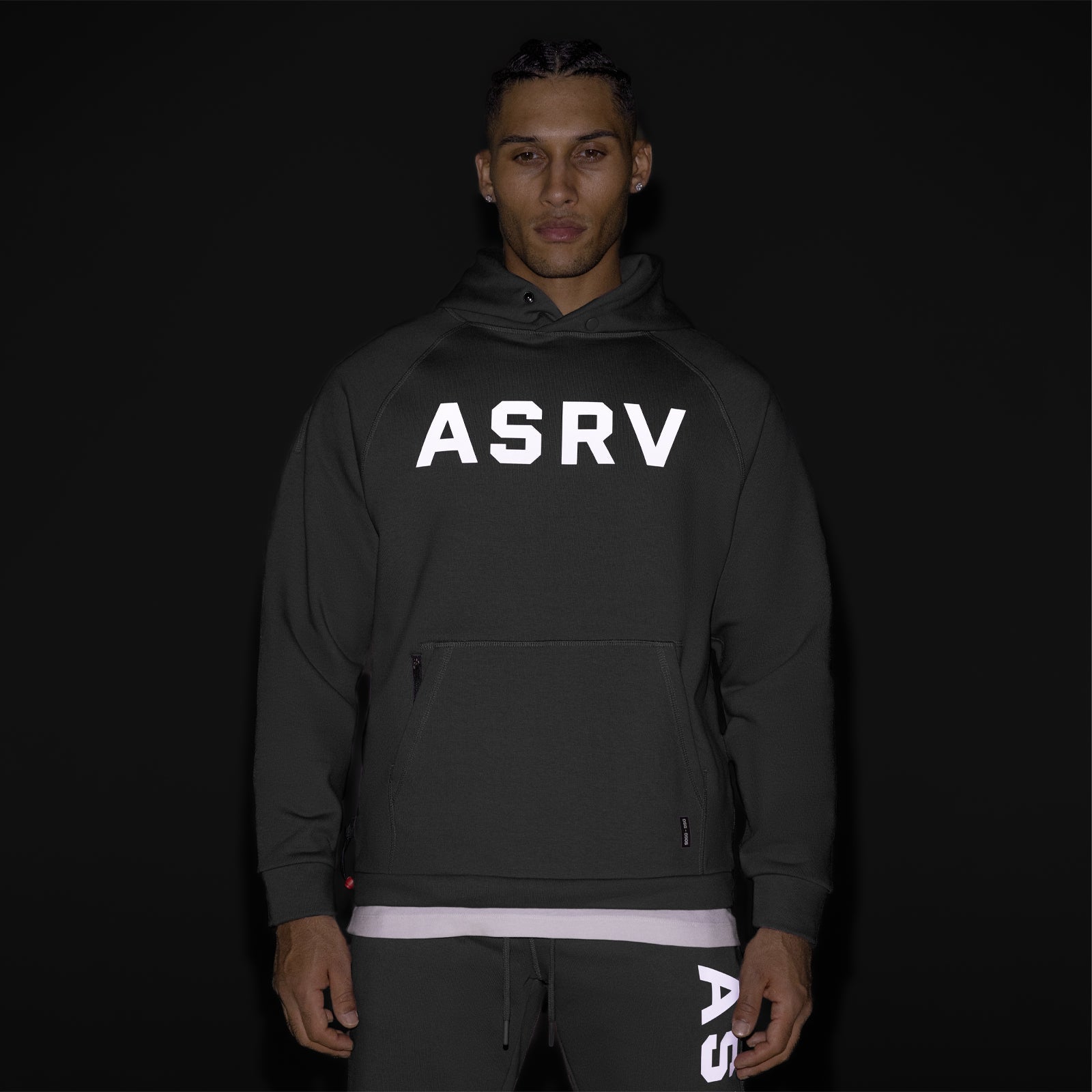 0905. Tech-Terry™ Weather-Ready Training Hoodie - Space Grey "ASRV"