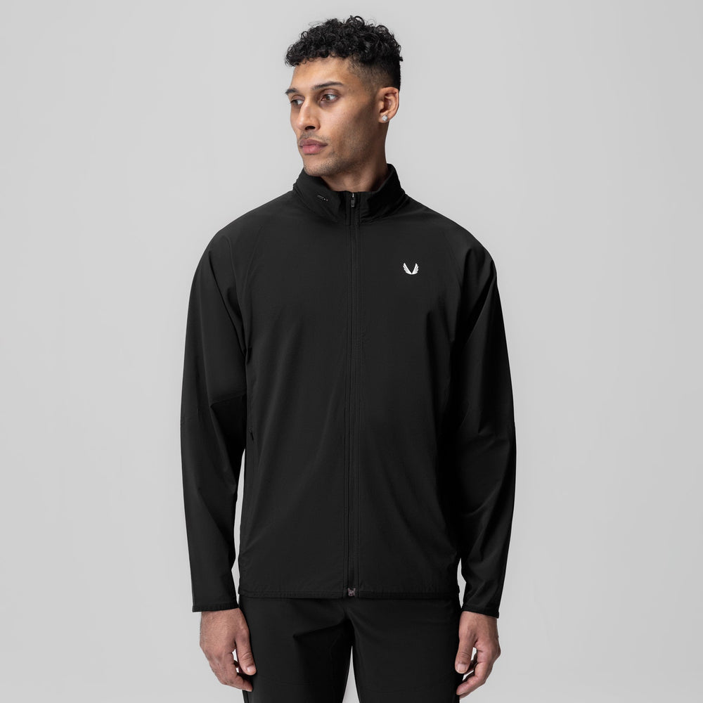 1018. Aerotex™ Weather-Ready Bonded Windbreaker - Black