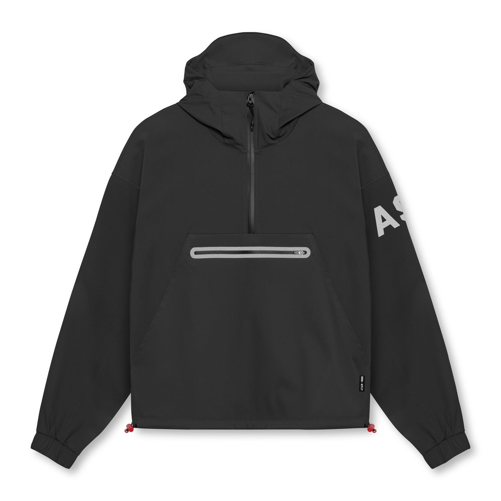 0717. Weather-Ready Anorak Jacket - Black