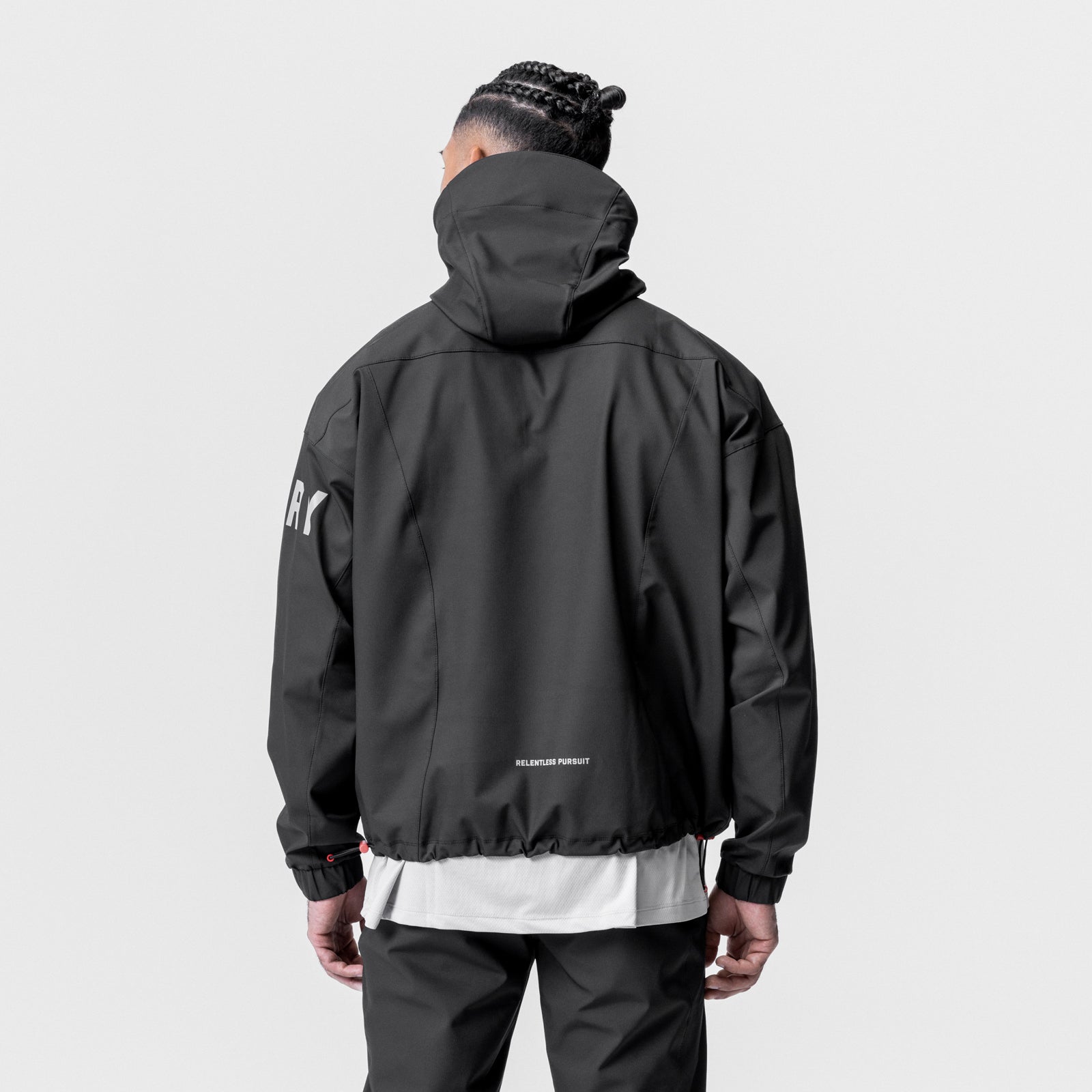 0717. Weather-Ready Anorak Jacket - Black