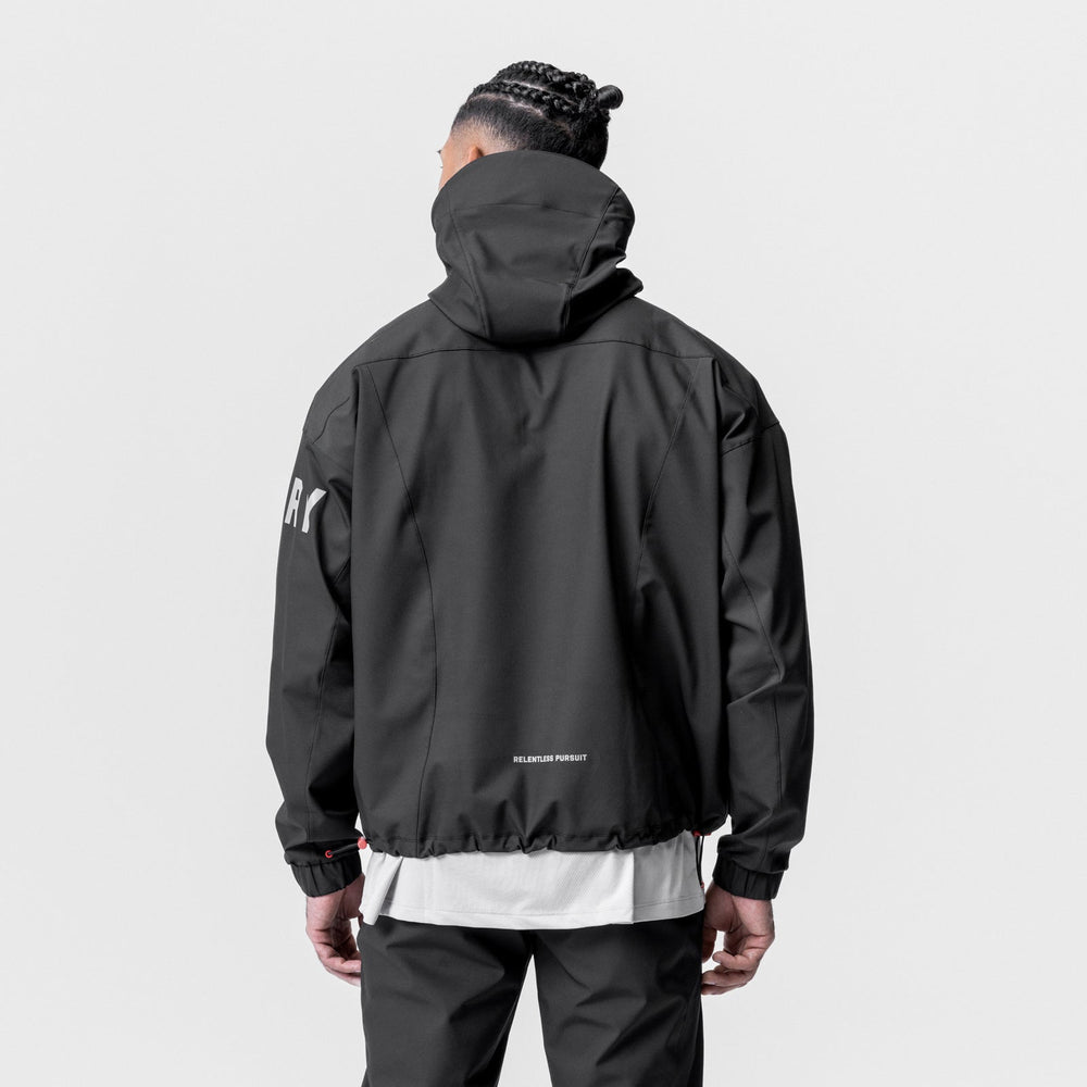0717. Weather-Ready Anorak Jacket - Black