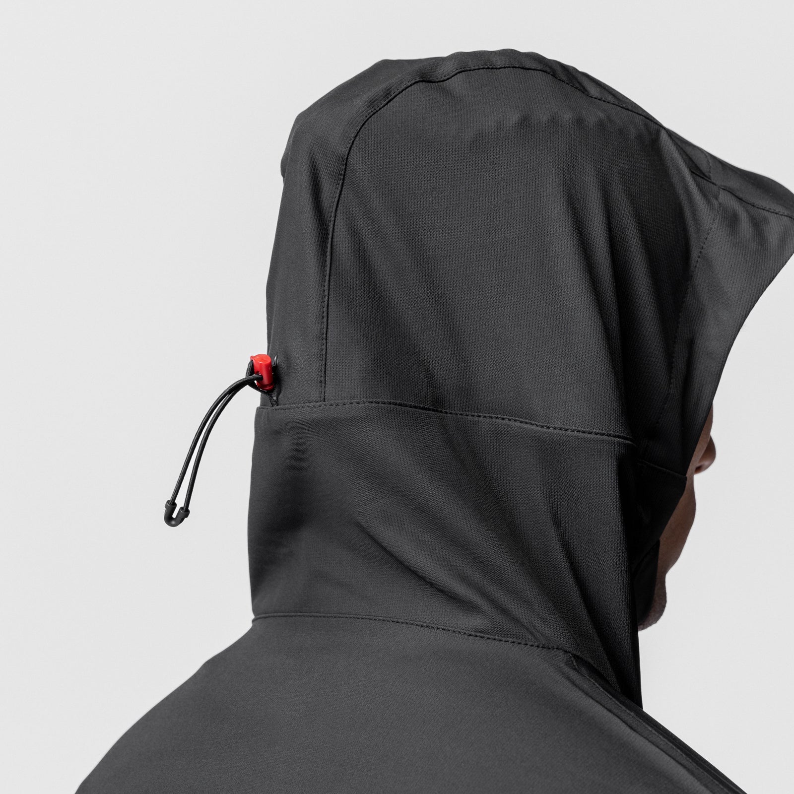0717. Weather-Ready Anorak Jacket - Black