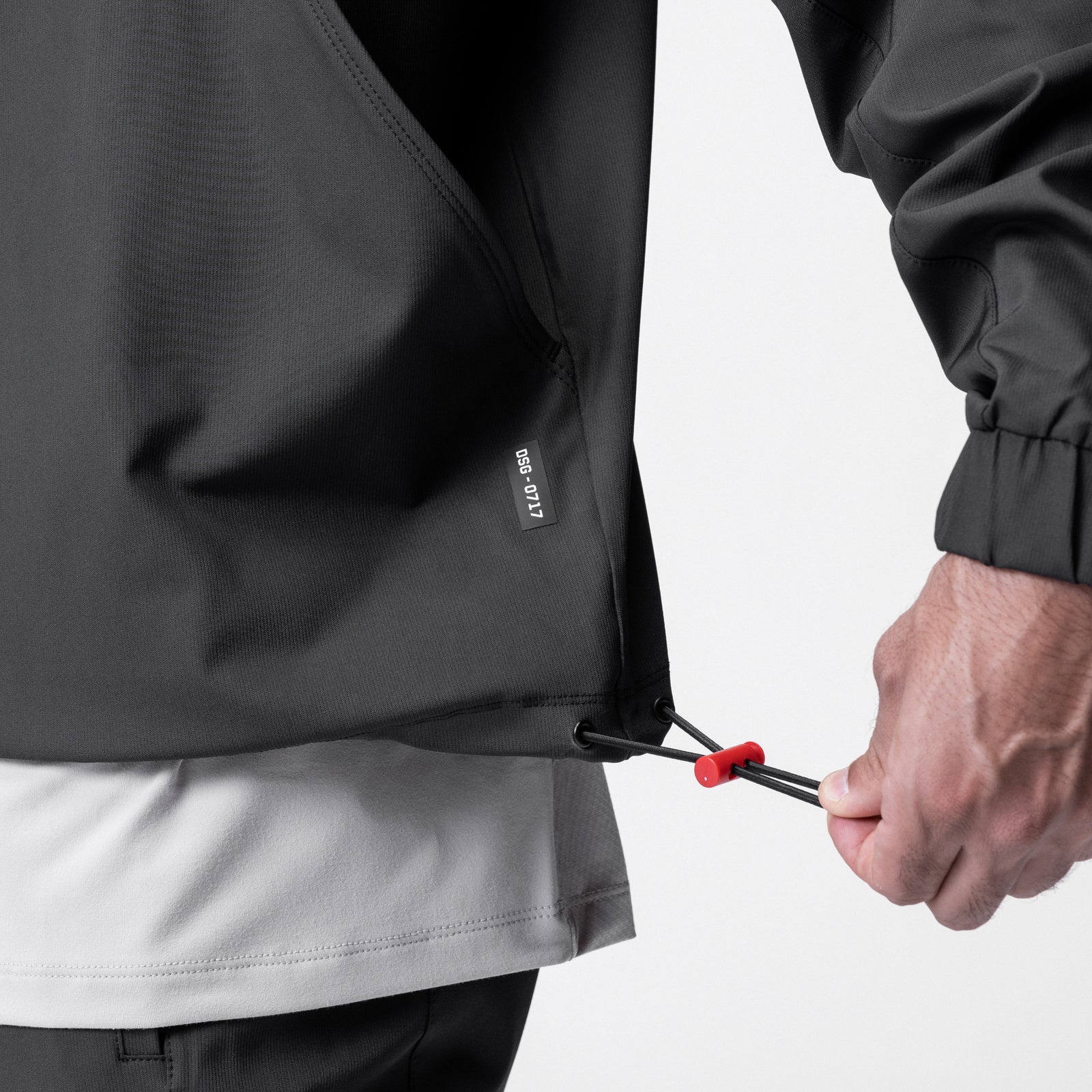 0717. Weather-Ready Anorak Jacket - Black