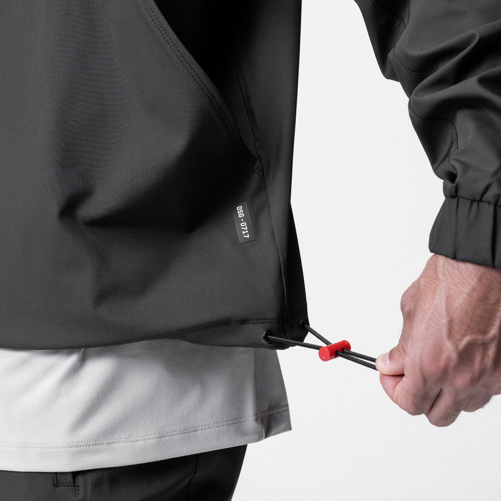 0717. Weather-Ready Anorak Jacket - Black