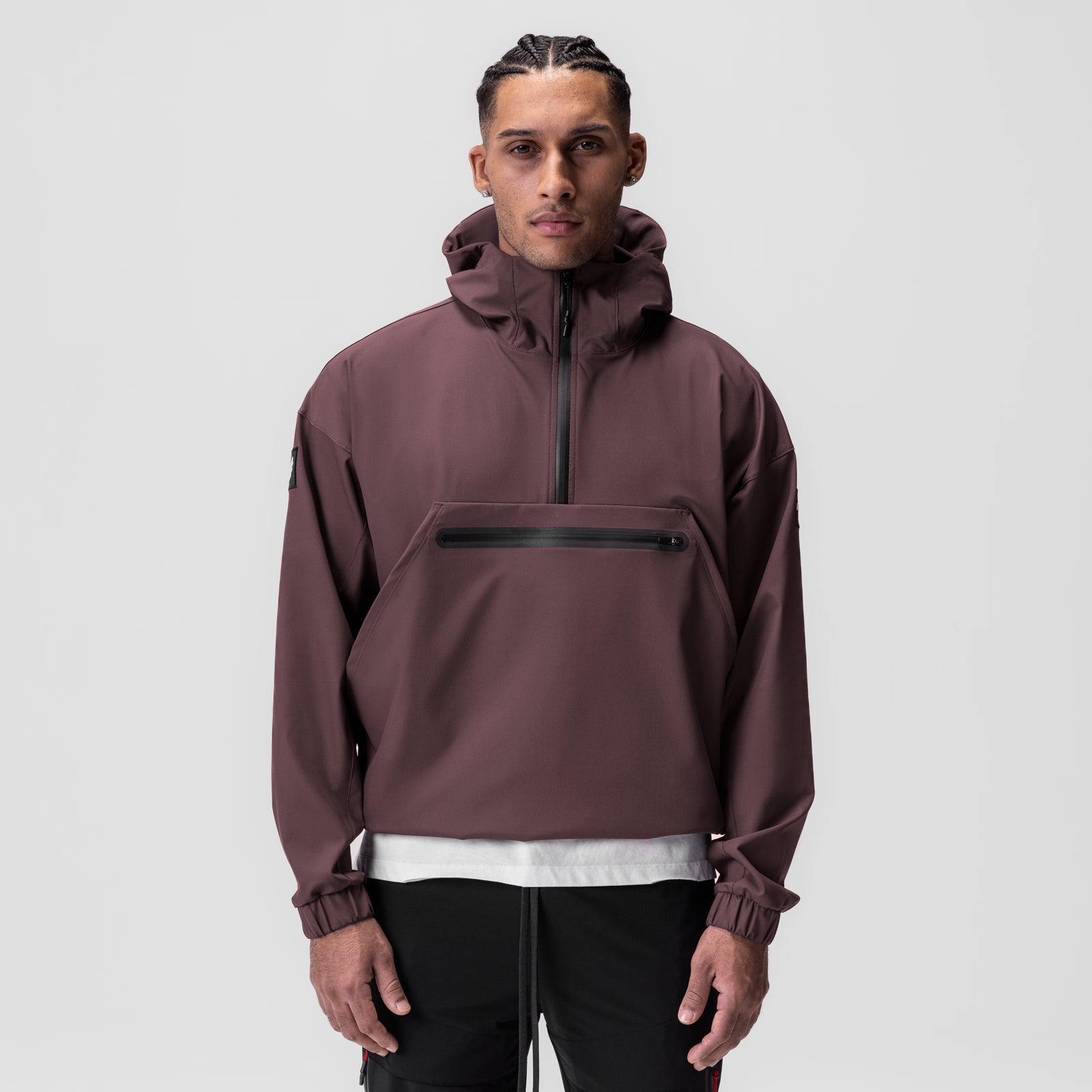 0717. Weather-Ready Anorak Jacket - Nightshade "Patch"
