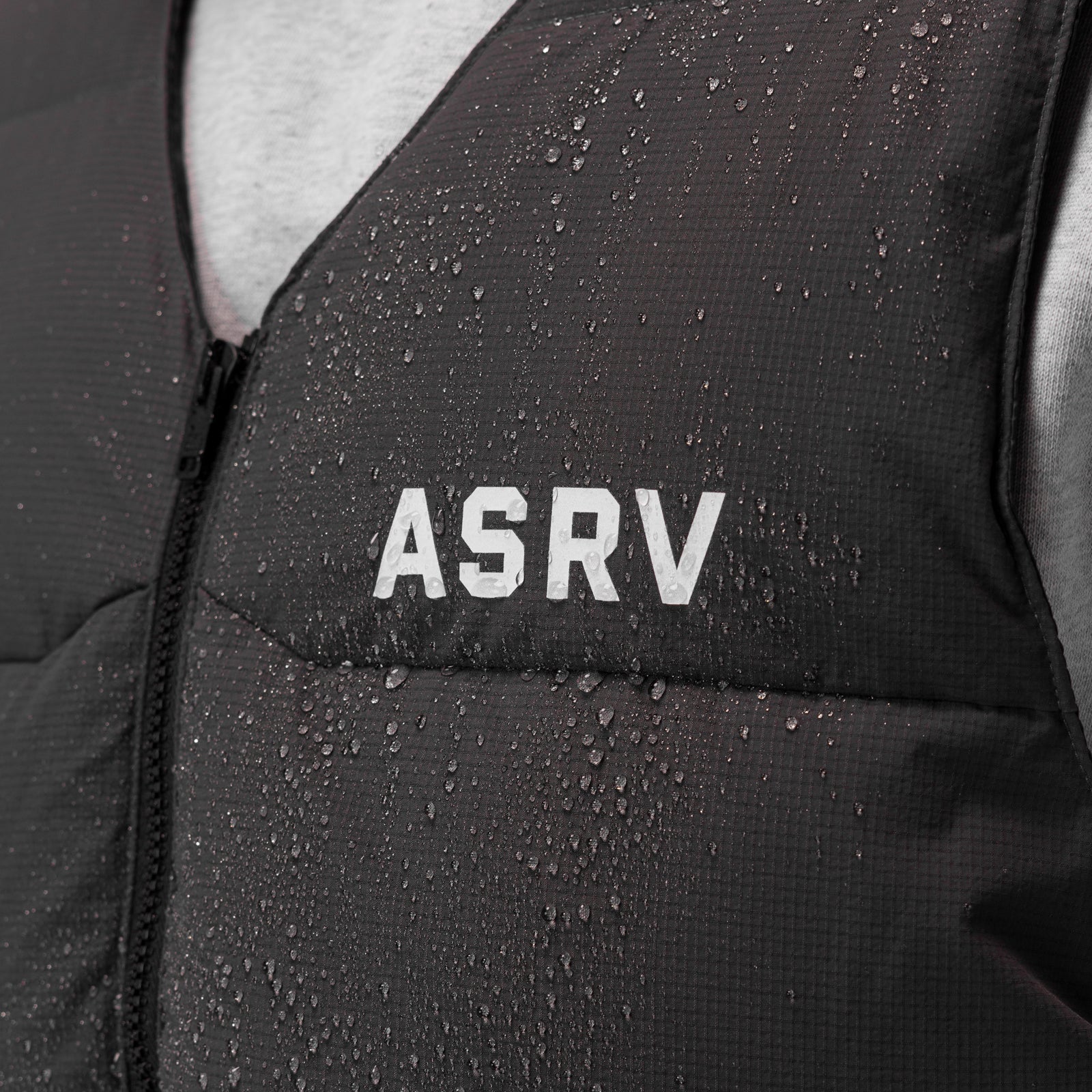 0859. Ripstop Insulated Puffer Gilet - Space Grey