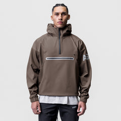 0717. Weather-Ready Anorak Jacket - Deep Taupe