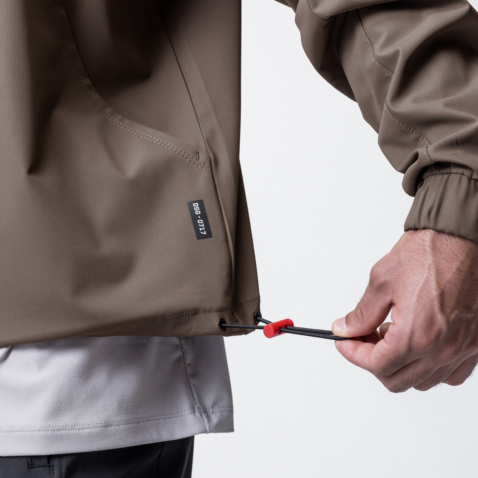 0717. Weather-Ready Anorak Jacket - Deep Taupe