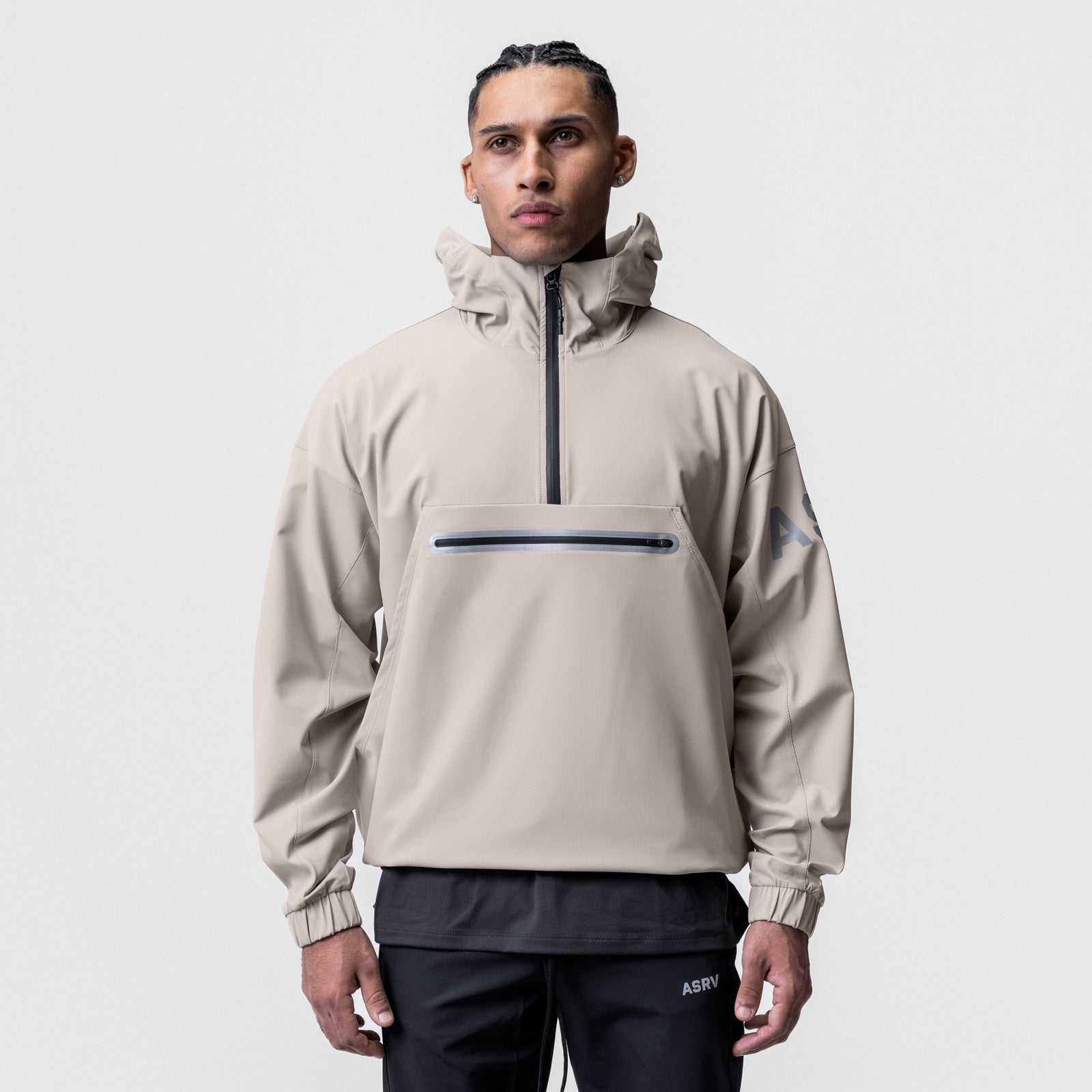 0717. Weather-Ready Anorak Jacket - Chai