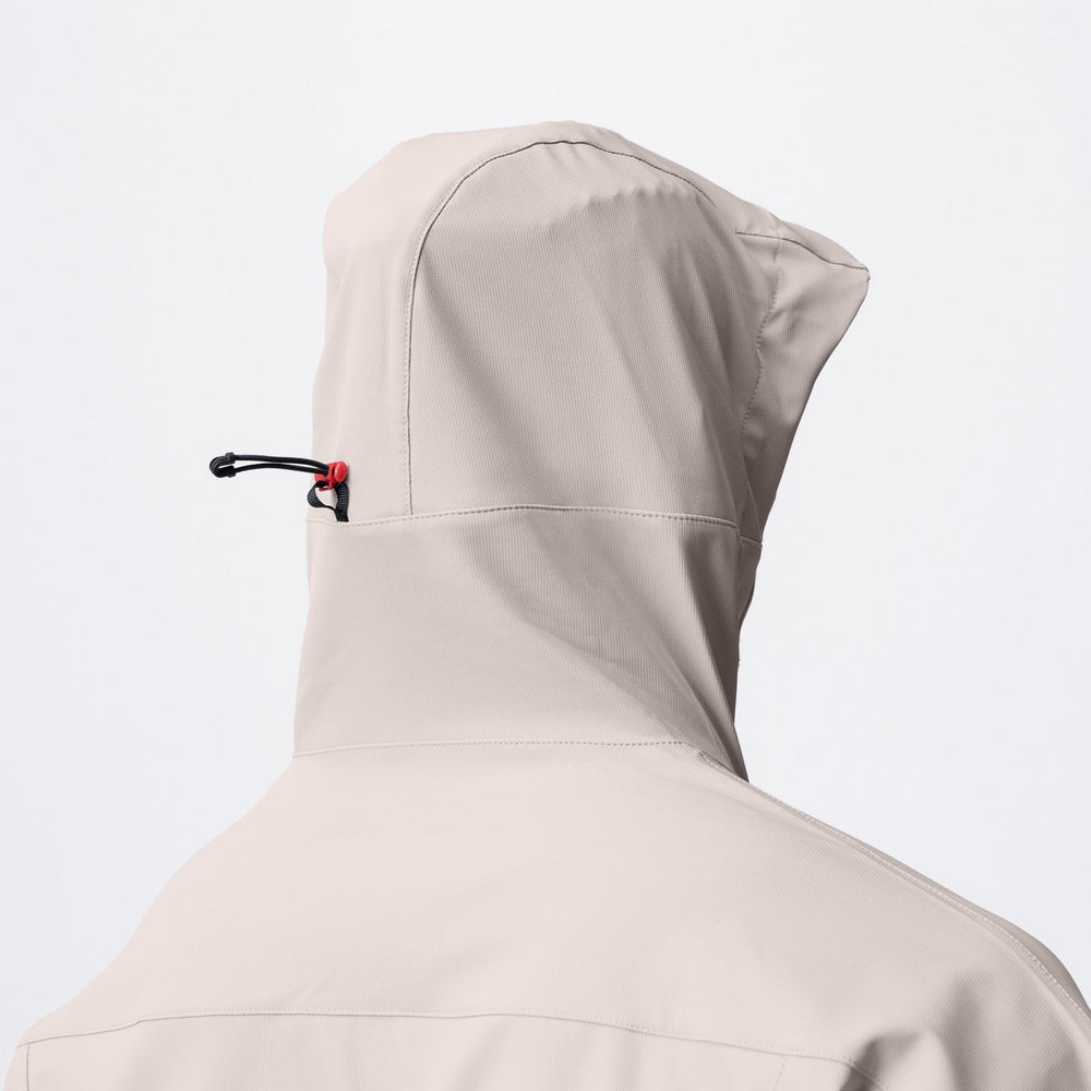 0717. Weather-Ready Anorak Jacket - Chai