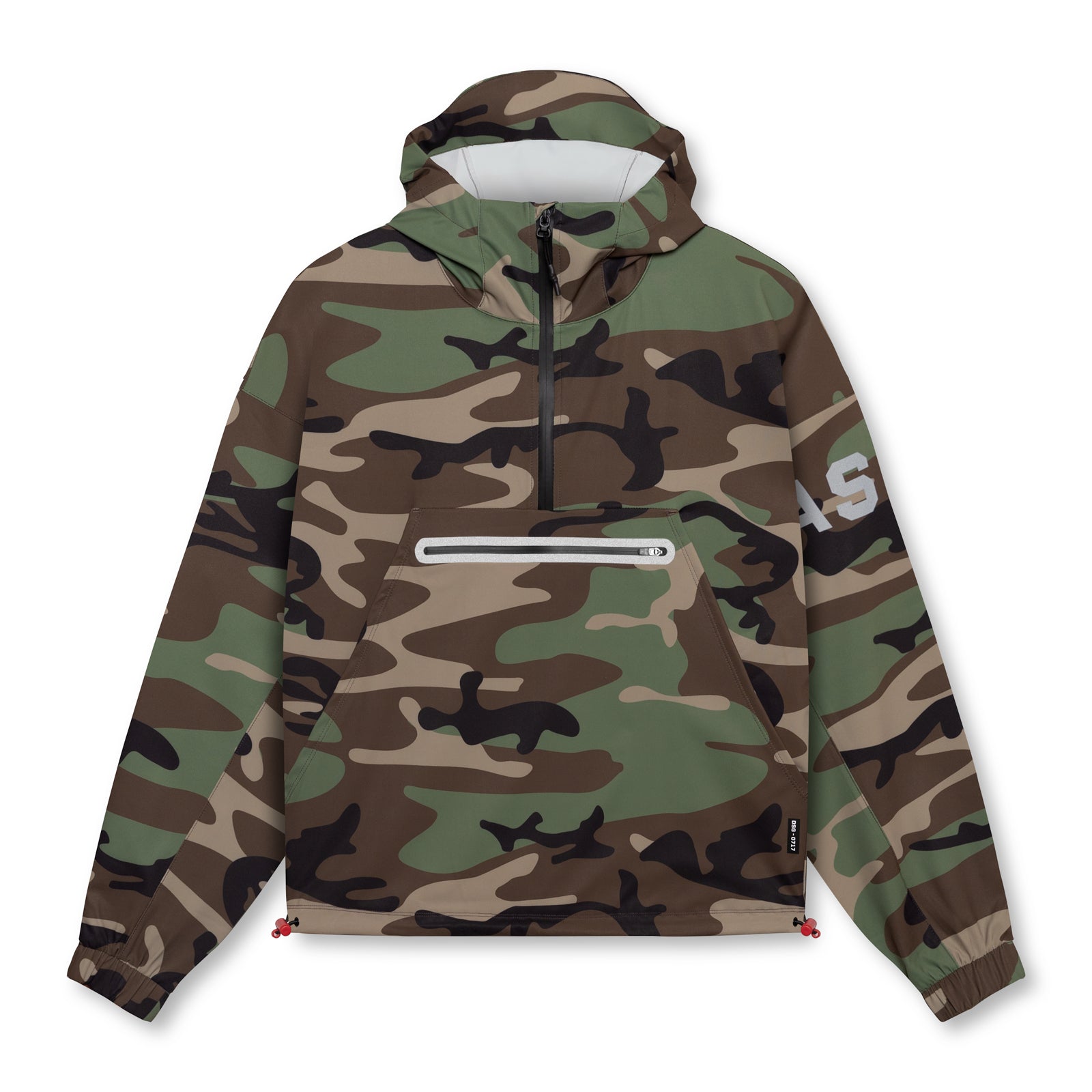 0717. Weather-Ready Anorak Jacket - Woodland Camo