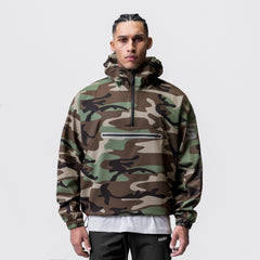 0717. Weather-Ready Anorak Jacket - Woodland Camo