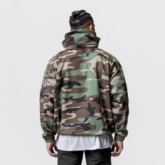0717. Weather-Ready Anorak Jacket - Woodland Camo