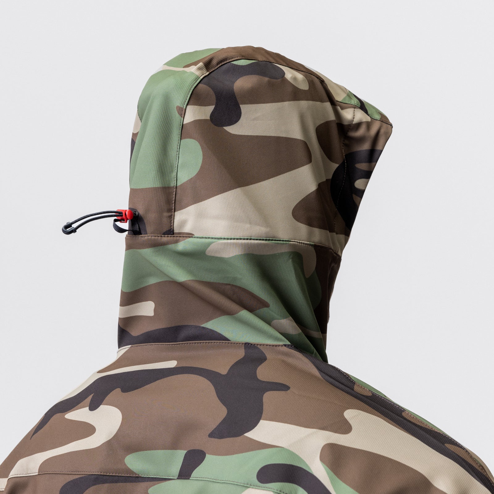 0717. Weather-Ready Anorak Jacket - Woodland Camo