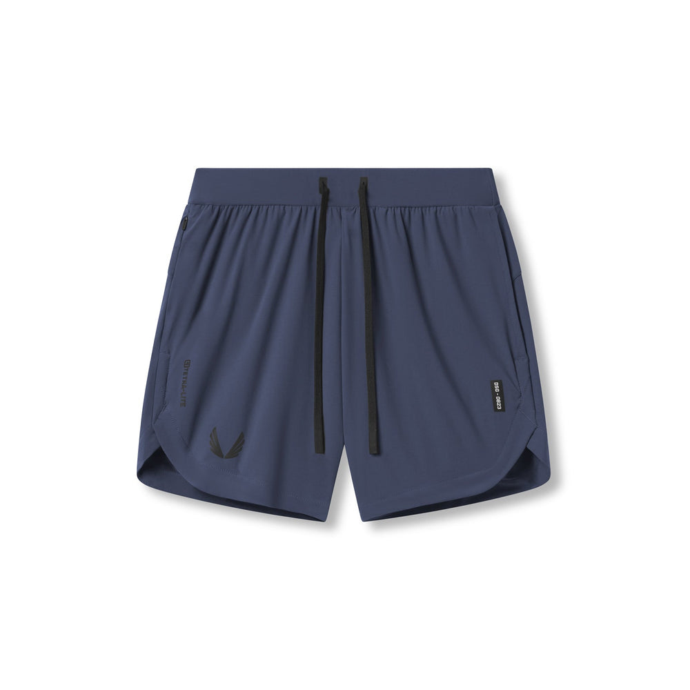 0823. Tetra-Lite® 7" Linerless Short - Navy "Wings"