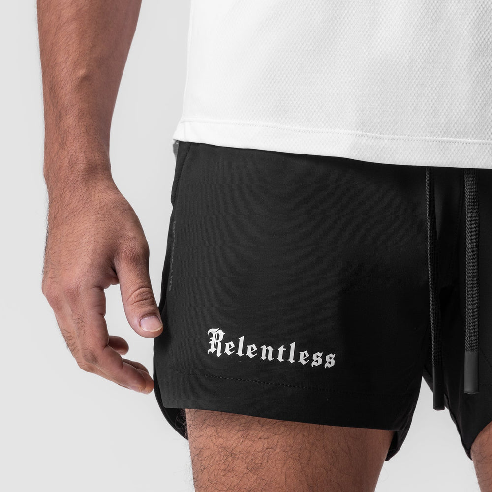 0751. Tetra-Lite® 5" Linerless Short - Black "RP"