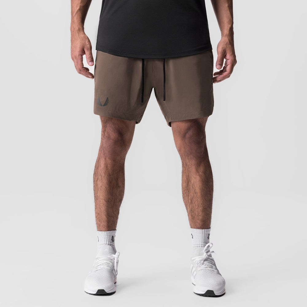 0823. Tetra-Lite® 7" Linerless Short - Deep Taupe "Wings"