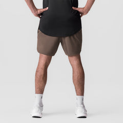 0823. Tetra-Lite® 7" Linerless Short - Deep Taupe "Wings"