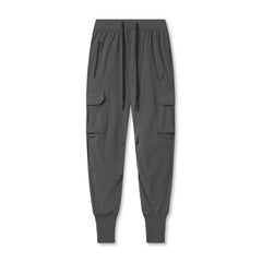 0825. Tetra-Lite® Cargo High Rib Jogger - Space Grey
