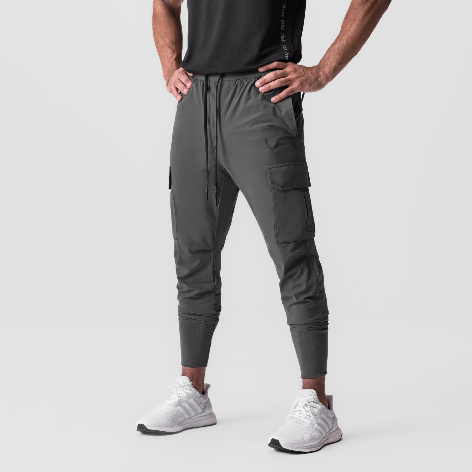 0825. Tetra-Lite® Cargo High Rib Jogger - Space Grey